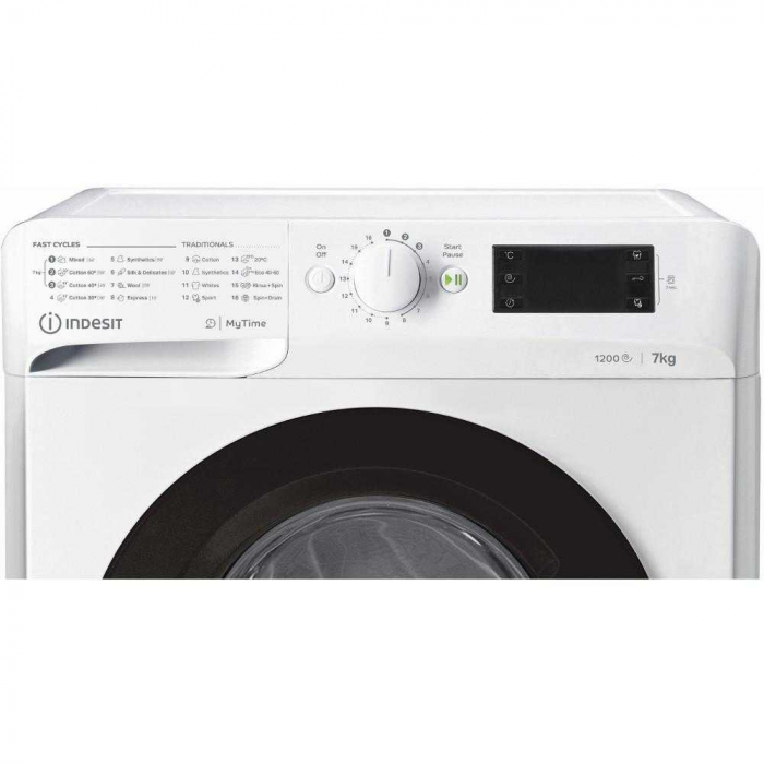 Masina de spalat rufe Indesit MTWE 71252 WK EE, 1200 RPM, 7 kg, Clasa E, Alb [5]