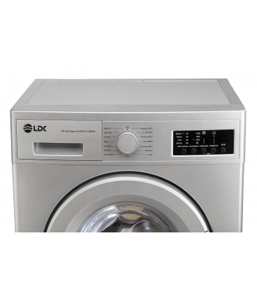 Masina de spalat rufe LDK HIGEEA EL71SBWN Silver, Clasa D, Capacitate 7 Kg, 1000 rpm, Eco-logic, Argintiu [4]