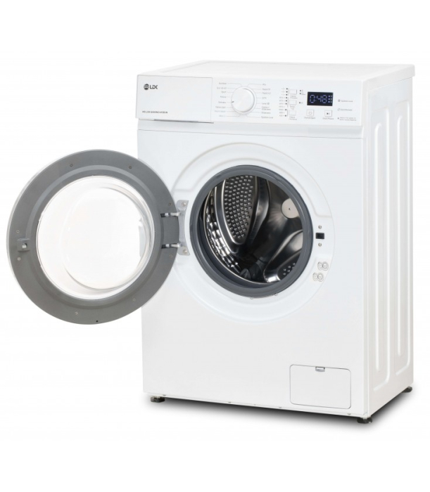 Masina de spalat rufe LDK Queen2 610DIW, Clasa A, Capacitate 6 Kg, 1000 rpm, 16 programe, Steam, Storm wash, Prespalare, Amanare pornire, Drum Clean, Slim, Motor Inverter, Alb [3]