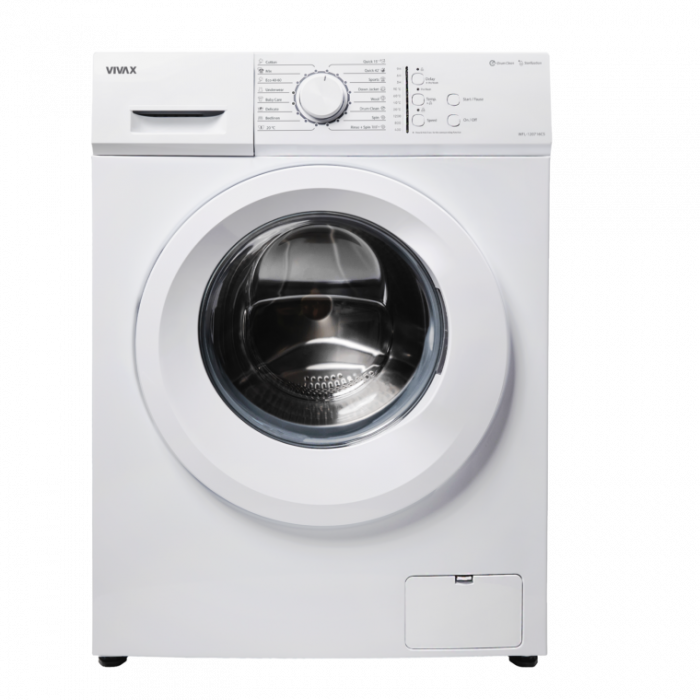 Masina de spalat rufe VIVAX WFL-120716CS, 7 kg, 1200 RPM, Clasa E, Baby Care, Eco, Control electronic, Blocare acces copii, Temperatura reglabila, Drum Clean Sterilization, Program Rapid, Delay Start, 16 programe, Alb [2]