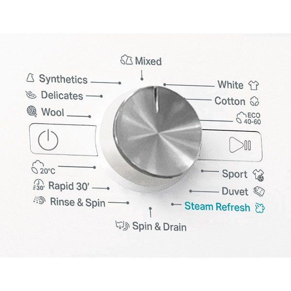Masina de spalat rufe frontala WHIRLPOOL FFB 9458 WV EE, 6th Sense, 9 kg, 1400rpm, Clasa B, alb [6]