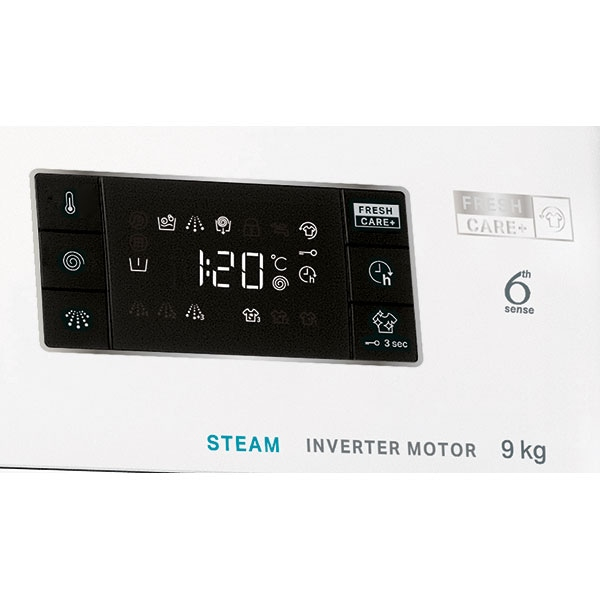 Masina de spalat rufe frontala WHIRLPOOL FFB 9458 WV EE, 6th Sense, 9 kg, 1400rpm, Clasa B, alb [7]