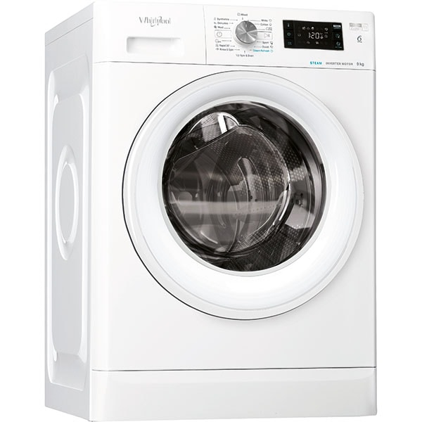 Masina de spalat rufe frontala WHIRLPOOL FFB 9458 WV EE, 6th Sense, 9 kg, 1400rpm, Clasa B, alb [2]
