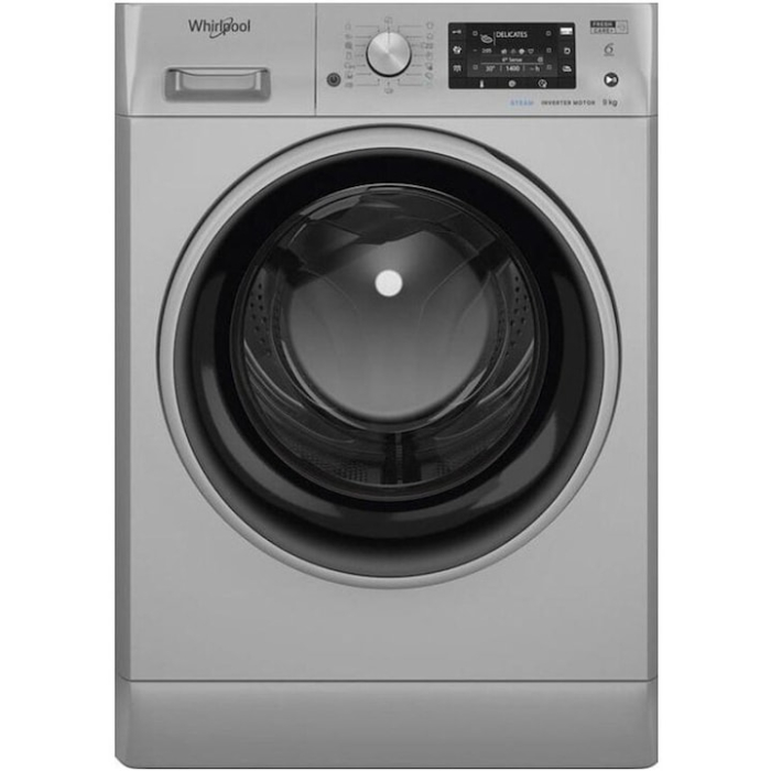 Masina de spalat rufe Whirlpool FFD 9469 SBSV EU, 6th Sense, FreshCare+, Steam Refresh, 9 kg, 1400 rpm, Clasa A, Argintie [6]