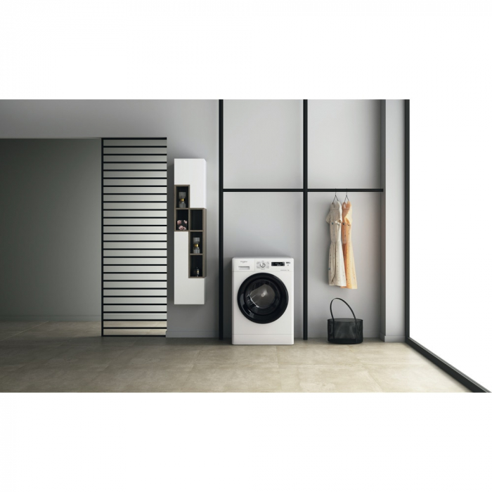 Masina de spalat rufe Whirlpool FreshCare+ FFS 7259 B EE, 7 kg, 1200 rpm, Clasa B, Tehnologia al-6lea Simt, Motor Inverter, Alb/Negru [7]