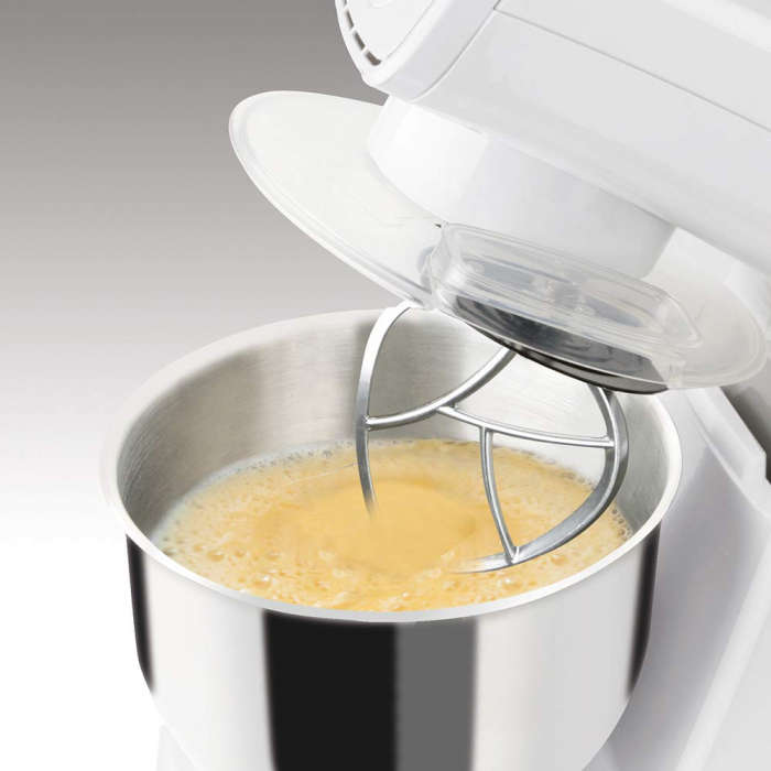 Mixer Taurus Mixing Chef,1200W,Capacitate bol 5.5l, Alb/Rosu [3]