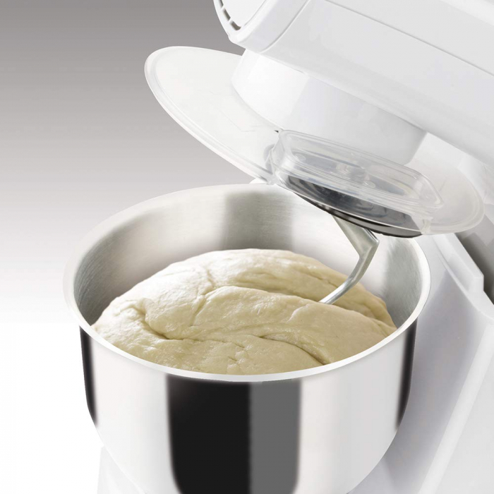 Mixer Taurus Mixing Chef,1200W,Capacitate bol 5.5l, Alb/Rosu [4]