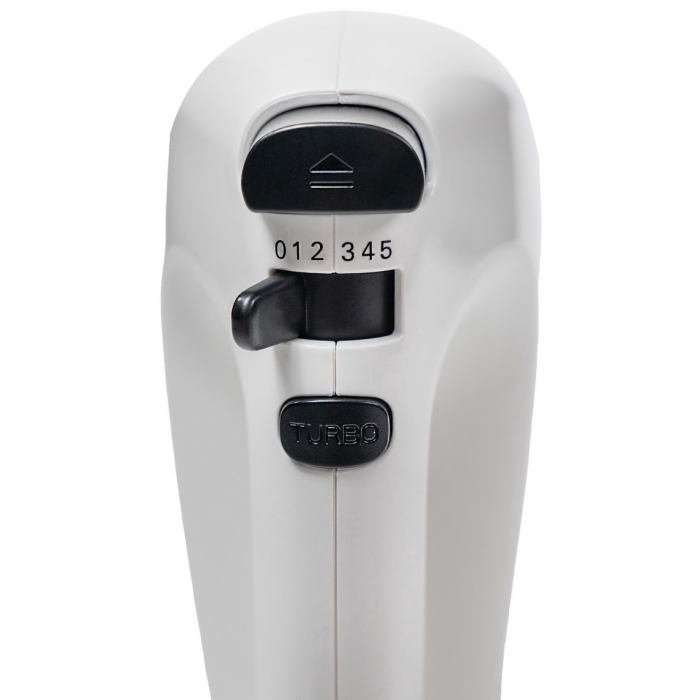 Mixer de mana Vivax HM-550WB, 550 W, 5 viteze, Functie turbo, Alb/Negru [8]