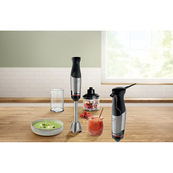 Mixer vertical BOSCH ErgoMaster MSM6M620, 0.6l, 1000W, viteza, variabila, negru-argintiu [2]
