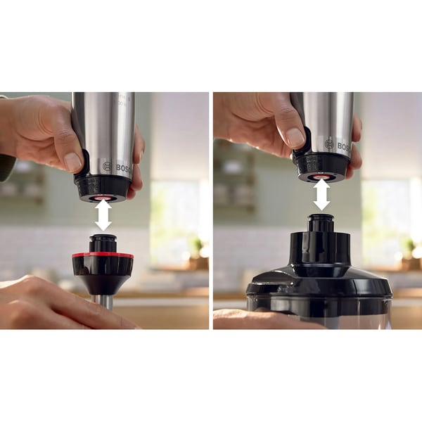 Mixer vertical BOSCH ErgoMaster MSM6M620, 0.6l, 1000W, viteza, variabila, negru-argintiu [5]