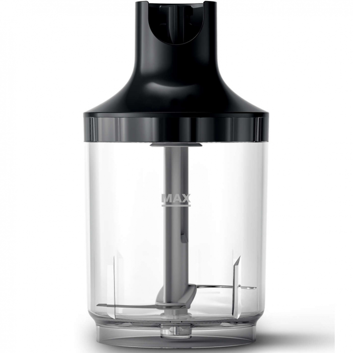 Mixer vertical Philips Viva Collection HR2621/90, 800 W, Viteza variabila + Turbo, tel, tocator XL, Negru [3]