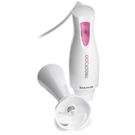 Mixer Taurus Robot 300, 300 W, Functie Turbo, Alb/Roz [2]