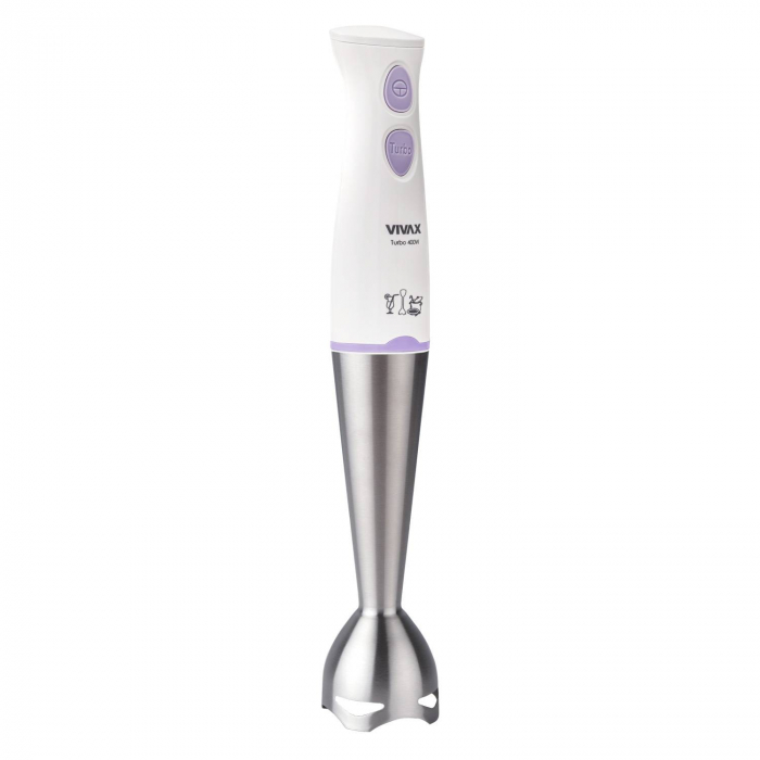 Mixer vertical Vivax SB-400WP, 400 W, 2 viteze, Alb [4]