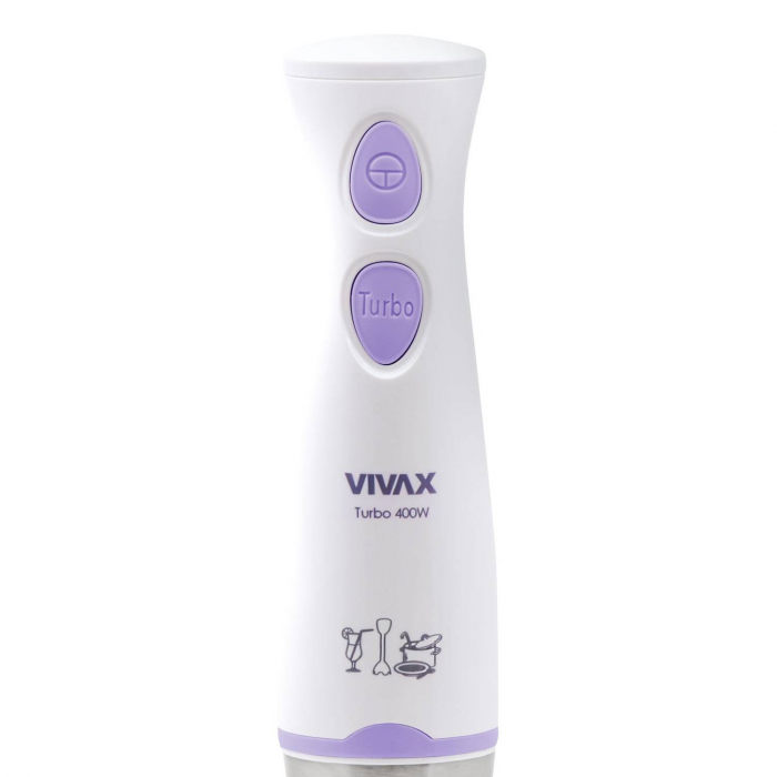Mixer vertical Vivax SB-400WP, 400 W, 2 viteze, Alb [2]