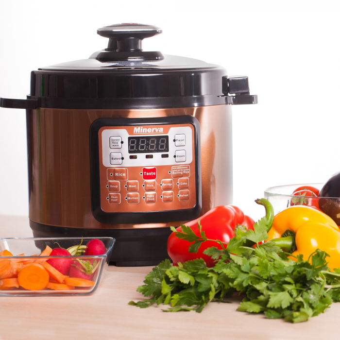 Multicooker Minerva Experience D508, 900 W, 5 L, 14 programe, Maro [5]