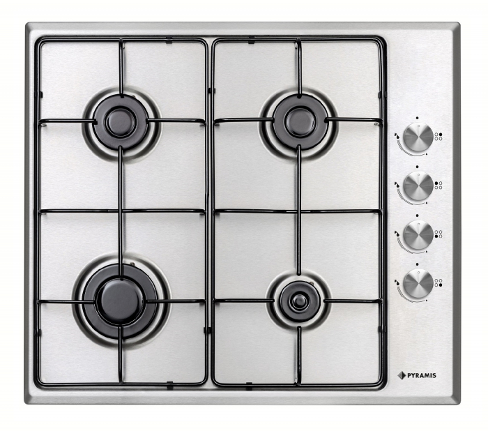 Pachet Cuptor electric Pyramis 60IN 6001 + Plita gaz Pyramis PG60V 4G40 4002 Inox [3]