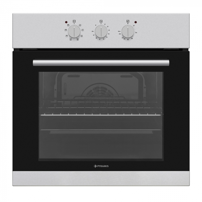 Pachet Cuptor electric Pyramis 60IN 6001 + Plita gaz Pyramis PG60V 4G40 4002 Inox [2]