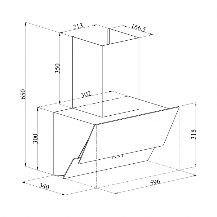 Pachet PYRAMIS Diamond PLUS, cuptor electric 4 functii, clasa A, 66 litri, plita gaz, gratare fonta si hota decorativa, finisaj sticla neagra [7]