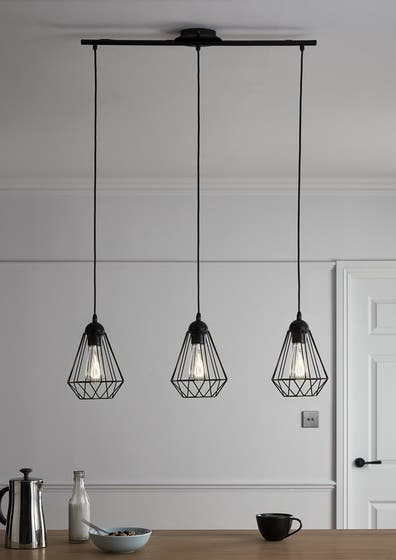 Pendul GLS, negru 3 x 60 W • GoodHome Smertrio [4]