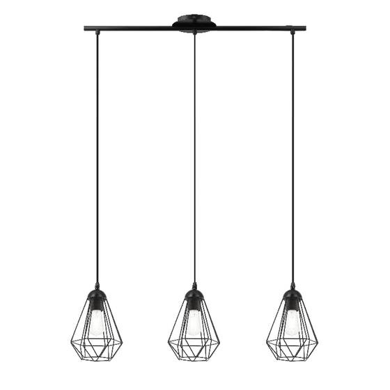 Pendul GLS, negru 3 x 60 W • GoodHome Smertrio [3]