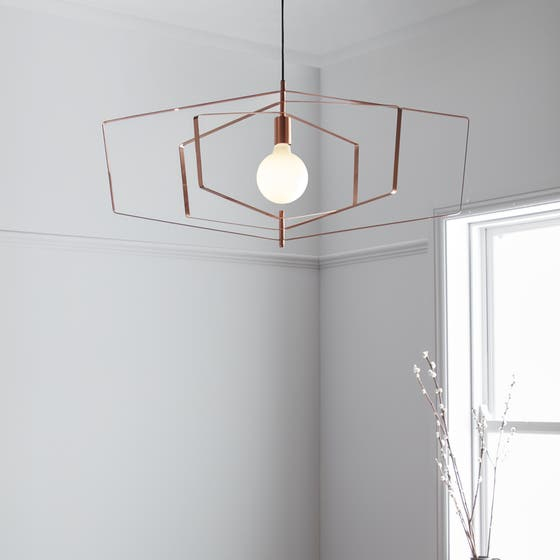 Pendul sfera, aramiu, 1 x 42 W • GoodHome Nedoki [2]