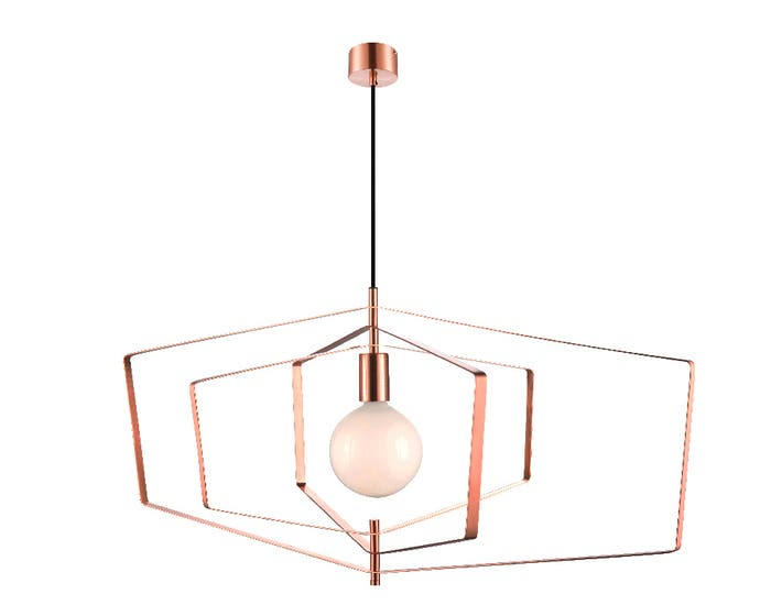 Pendul sfera, aramiu, 1 x 42 W • GoodHome Nedoki [3]
