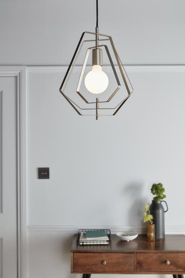 Pendul sfera, argintiu, 1 x 42 W • GoodHome Nedoki [4]