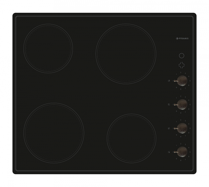 Plita electrica Pyramis Retro VINTAGE Anthracite [1]
