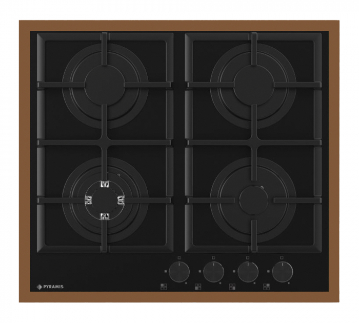 Plita gaz Pyramis 8080 PVD COOPER [1]