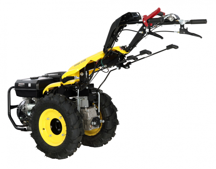 ProGARDEN Campo U16E motocultor multifunctional 14CP, benzina, EU V, pornire electrica, 3+2 viteze, reductor + FT90 freza tractata 900mm [3]