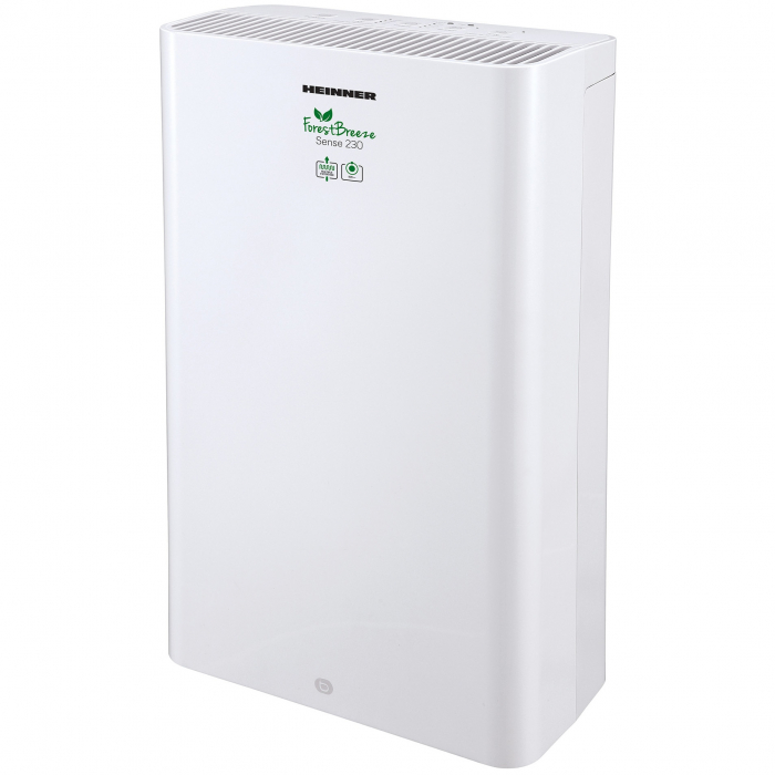 Purificator Heinner HPA-M230, CADR 230 m3/h, 35 W, Mod Silentios, Filtru multiplu, Indicator calitate aer, Temporizator, Alb [2]