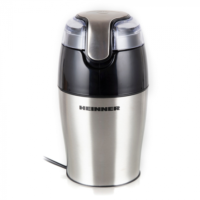 Rasnita de cafea Heinner HCG-150SS, 150 W, 50 g, Inox [2]