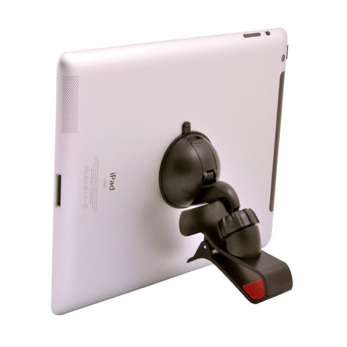 Suport auto Procell Clips 360 pentru telefoane si tablete, Negru [4]