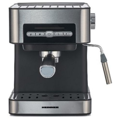 Espressor semi-automat Heinner HEM-B2016SA, 20 bar, 850W, 20 bar, rezervor apa detasabil 1.6l, optiuni presetate pentru espresso lung/scurt, filtru din inox, plita pentru mentinere cafea calda, decoar [1]