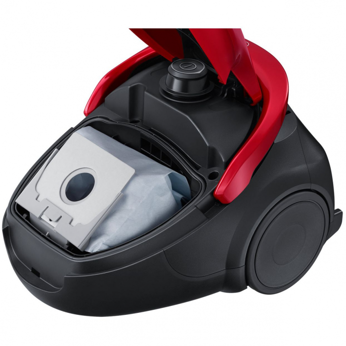 Aspirator cu sac Samsung VC07M25E0WR, 2.5 l, 700 W, Tub telescopic, Accesorii 2 in 1, Rosu [8]