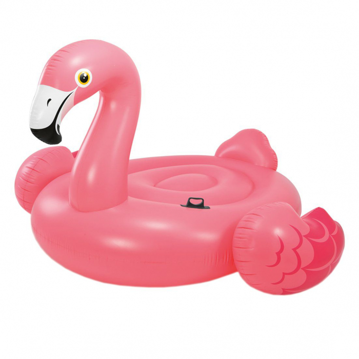Saltea gonflabila Intex Flamingo Pink, 2.18m x 2.11m [2]
