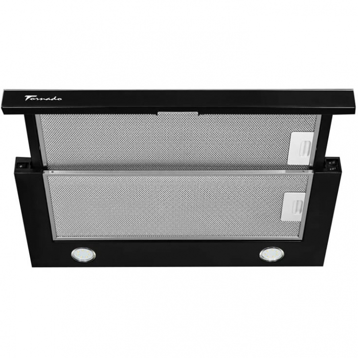 Hota Telescopica Tornado Solano 860 (60), 1 motor, latime 60 cm, 3 viteze, absorbtie 860 m3/ora, Negru [2]