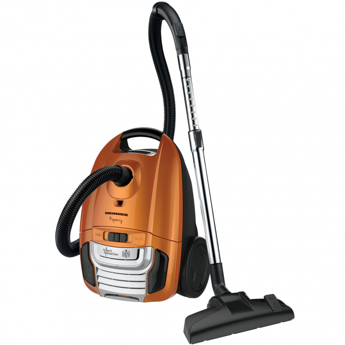 Aspirator cu sac Heinner HVC-MS700KP, 700W, 3 L, Variator putere, Silentios, Indicator sac plin, Maro [2]