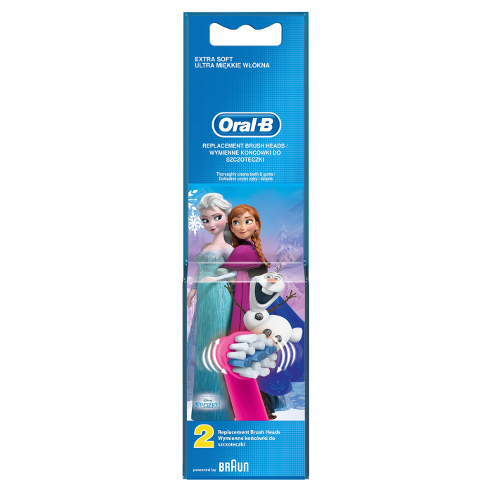 Rezerva periuta de dinti electrica pentru copii Oral-B Frozen EB10-2, 2 buc [2]