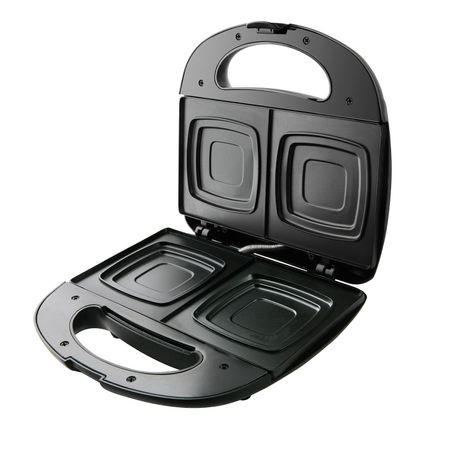 Sandwich maker Taurus Miami Legend, 750 W, Capacitate 2 Sandwich, Negru / Inox [3]