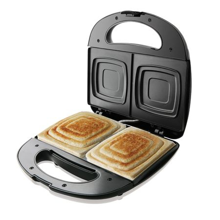 Sandwich maker Taurus Miami Legend, 750 W, Capacitate 2 Sandwich, Negru / Inox [4]