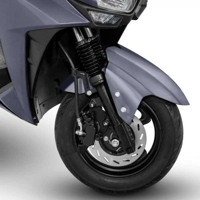 Scuter Electric 1500W, Voltarom VS1 Fara permis, 60V, 20Ah, viteza maxima 25 Km pe ora, Gri, Autonomie 74Km [3]