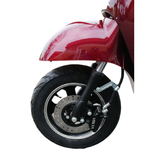 Scuter Electric, 2000 W, fara permis, Volta VS2, viteza maxima 25 km pe ora, baterie Li-Ion, autonomie 50 km, Visiniu [3]
