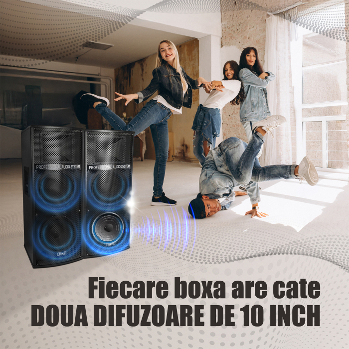Set boxe audio Samus Twin Sound 22 Pro, 120 W [8]