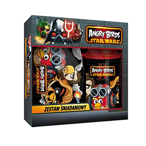 Set cutie sandwich si recipient lichid, Angry Birds, Multicolor [2]