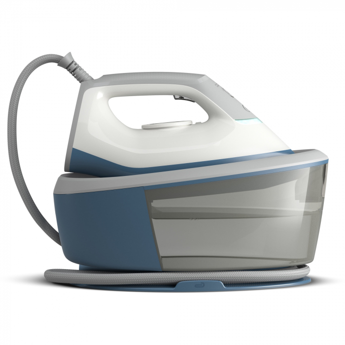 Statie de calcat cu abur Philips seria 2000 PSG2000/20, 2400 W, 6 bari, jet de abur continuu 110 g/min, Jet de abur de 300 g, Talpa ceramica, Rezervor de apa 1.4 l, Oprire automata, sitem de detartrare Smart Calc Clean [2]