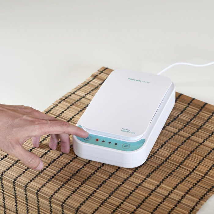 Sterilizator universal cu UVC Taurus Everyday Purity, 5V, functie aroma, lampi UVC, port USB, program 10 min, telefon, masca, ochelari, bijuterii,ceasuri si accesorii, portabil [12]