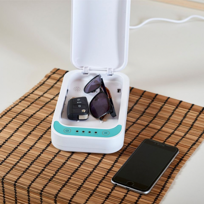 Sterilizator universal cu UVC Taurus Everyday Purity, 5V, functie aroma, lampi UVC, port USB, program 10 min, telefon, masca, ochelari, bijuterii,ceasuri si accesorii, portabil [11]