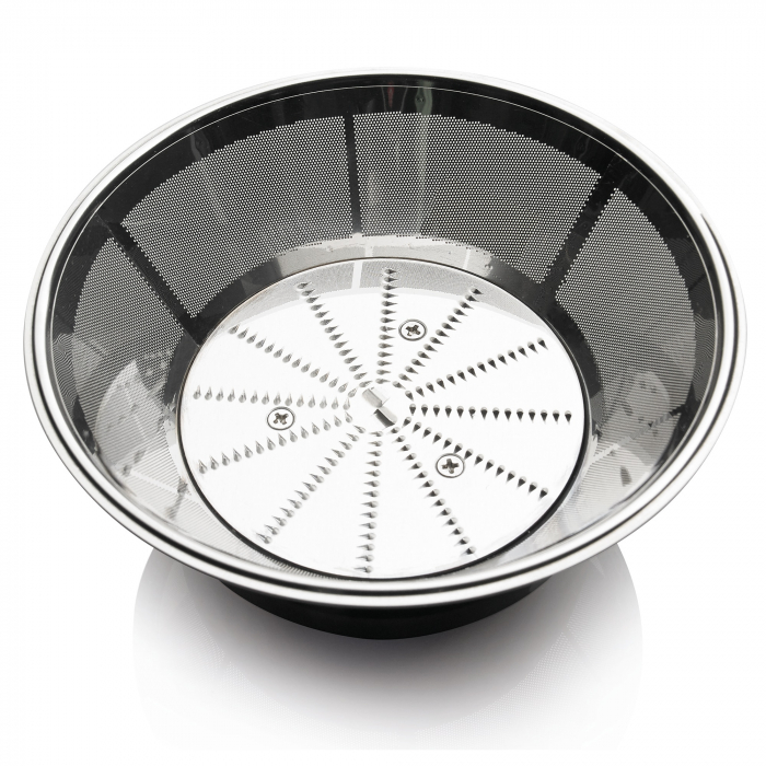 Storcator de fructe si legume Gorenje JC805EII, 800W, Recipient suc 1 l, Recipient pulpa 1.5 l, Tub de alimentare XXL, Negru/Inox [3]
