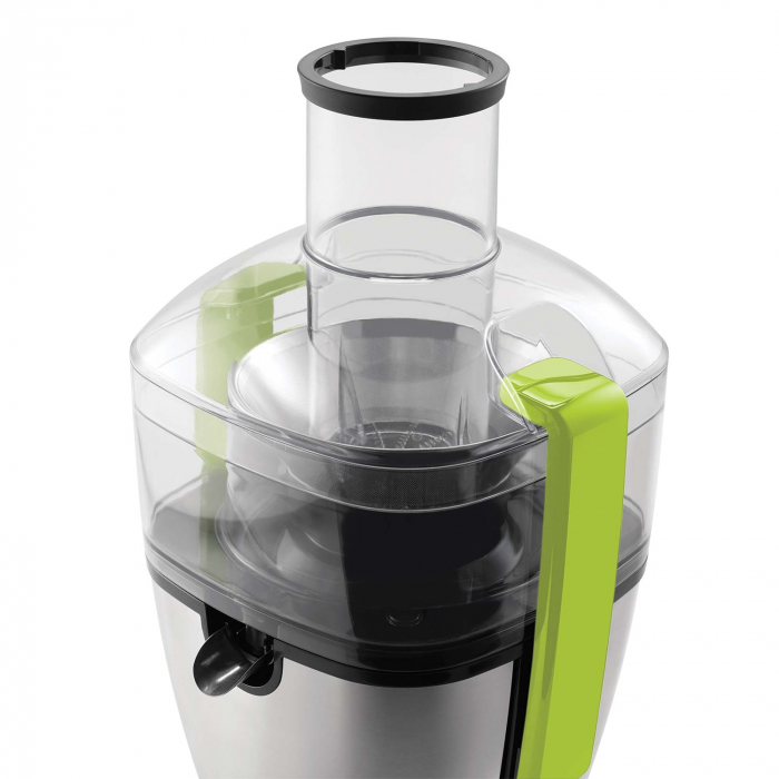 Storcator Fructe si Legume BEKO BKK2145, 0.75l, 1500W, 1 treapta putere, Argintiu-Verde [3]